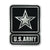 Army Star Chrome Emblem