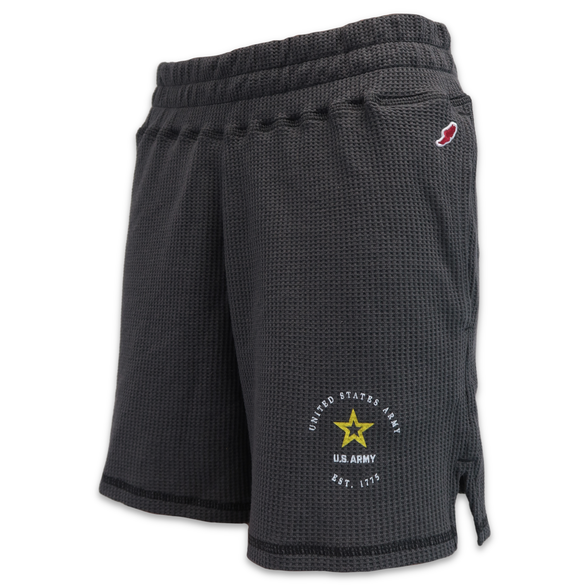 Army Ladies Waffle Short (Graphite)