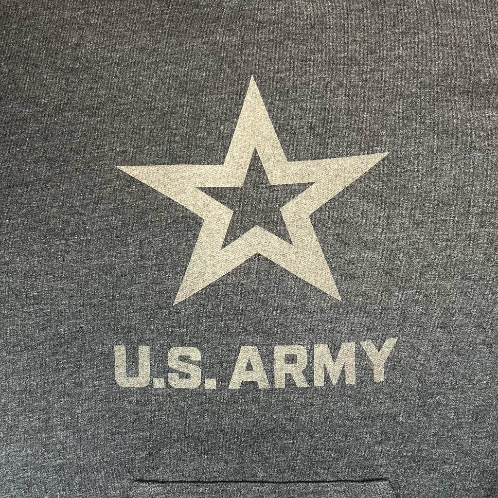 Army Reflective Logo Hood (Charcoal)