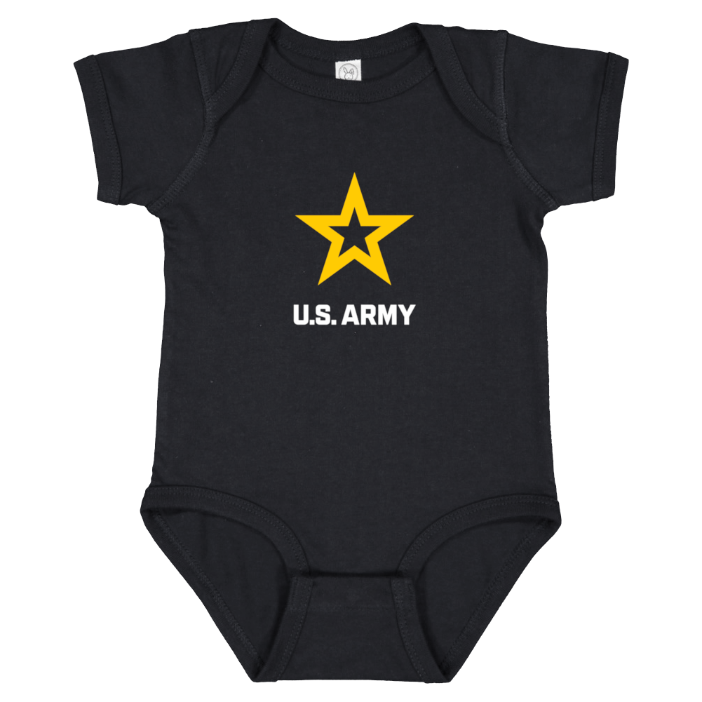 Army Star Infant Romper