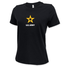 Load image into Gallery viewer, Army Star Ladies Star Logo T-Shirt