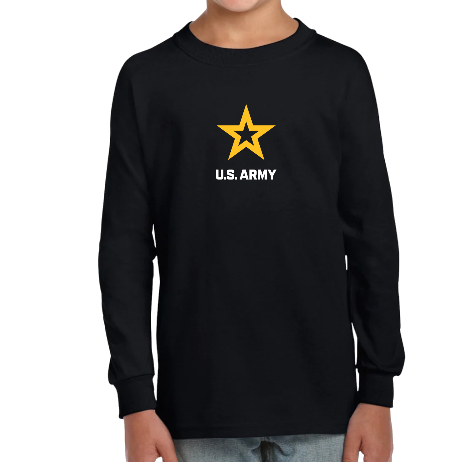 Army Star Youth Long Sleeve T-Shirt