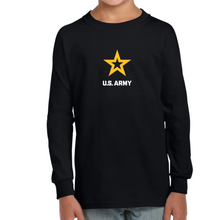 Load image into Gallery viewer, Army Star Youth Long Sleeve T-Shirt