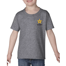 Load image into Gallery viewer, Army Left Chest Youth T-Shirt