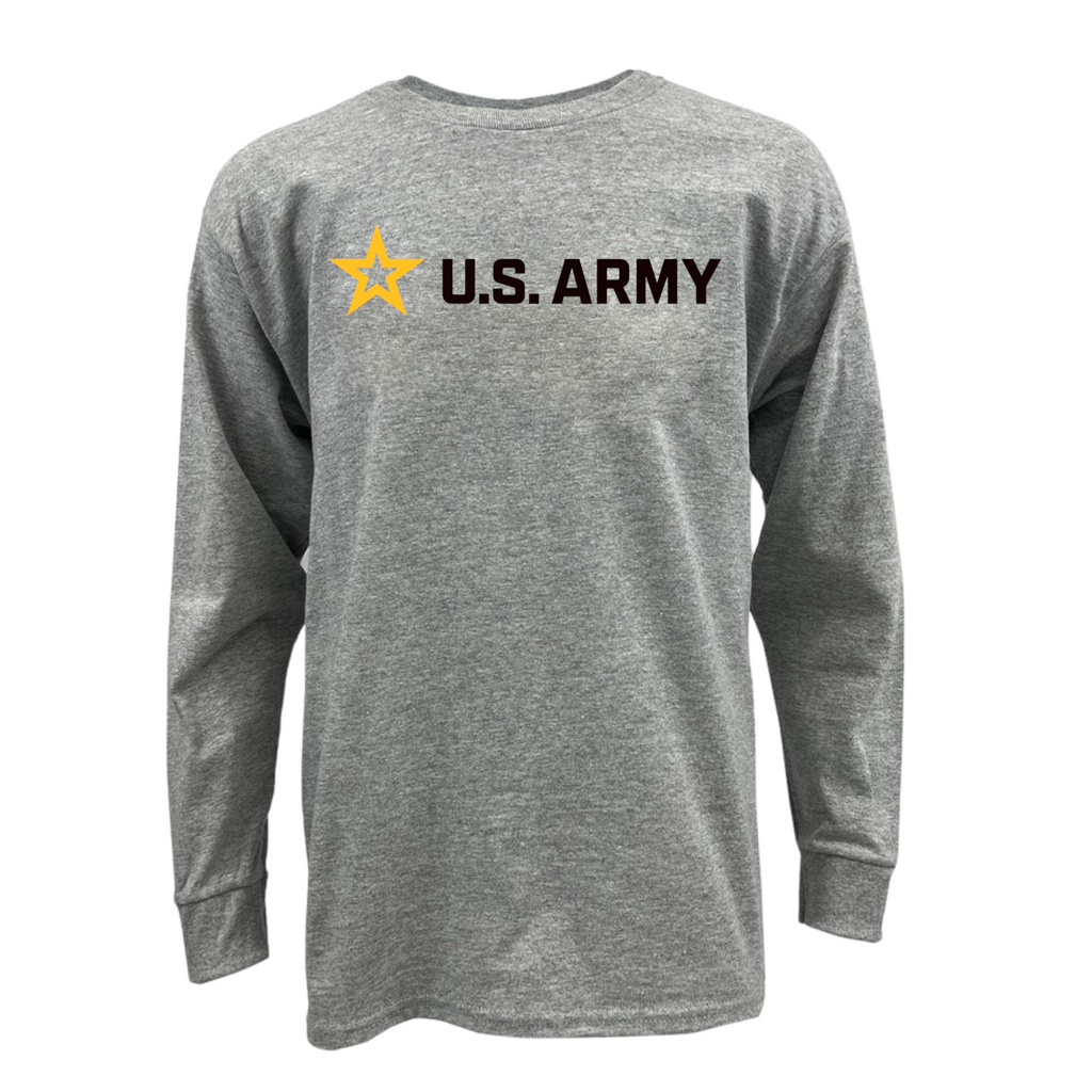 Army Full Chest Youth Long Sleeve T-Shirt