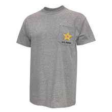 Load image into Gallery viewer, Army Star Pocket T-Shirt