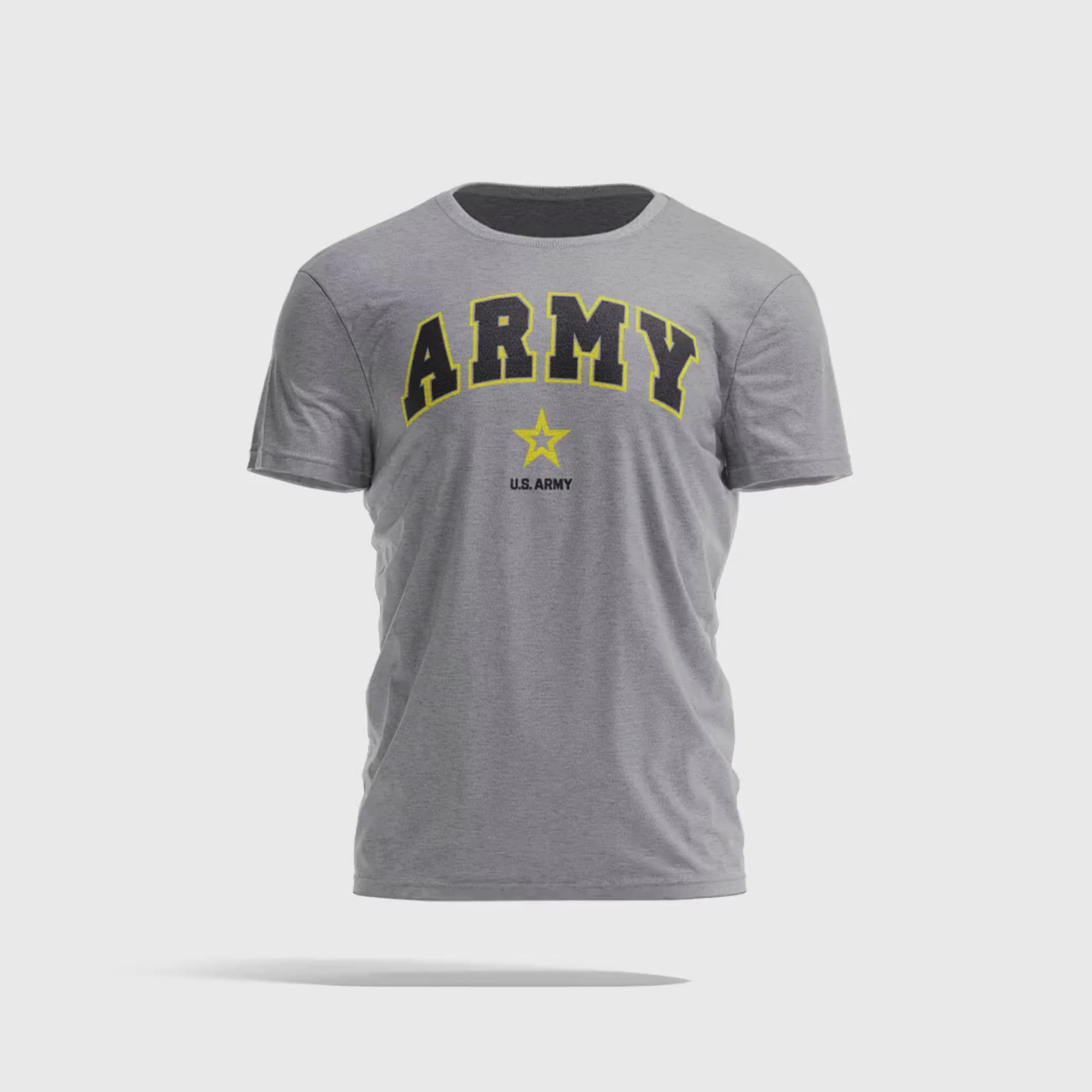 Army Arch Star T-Shirt (Grey)