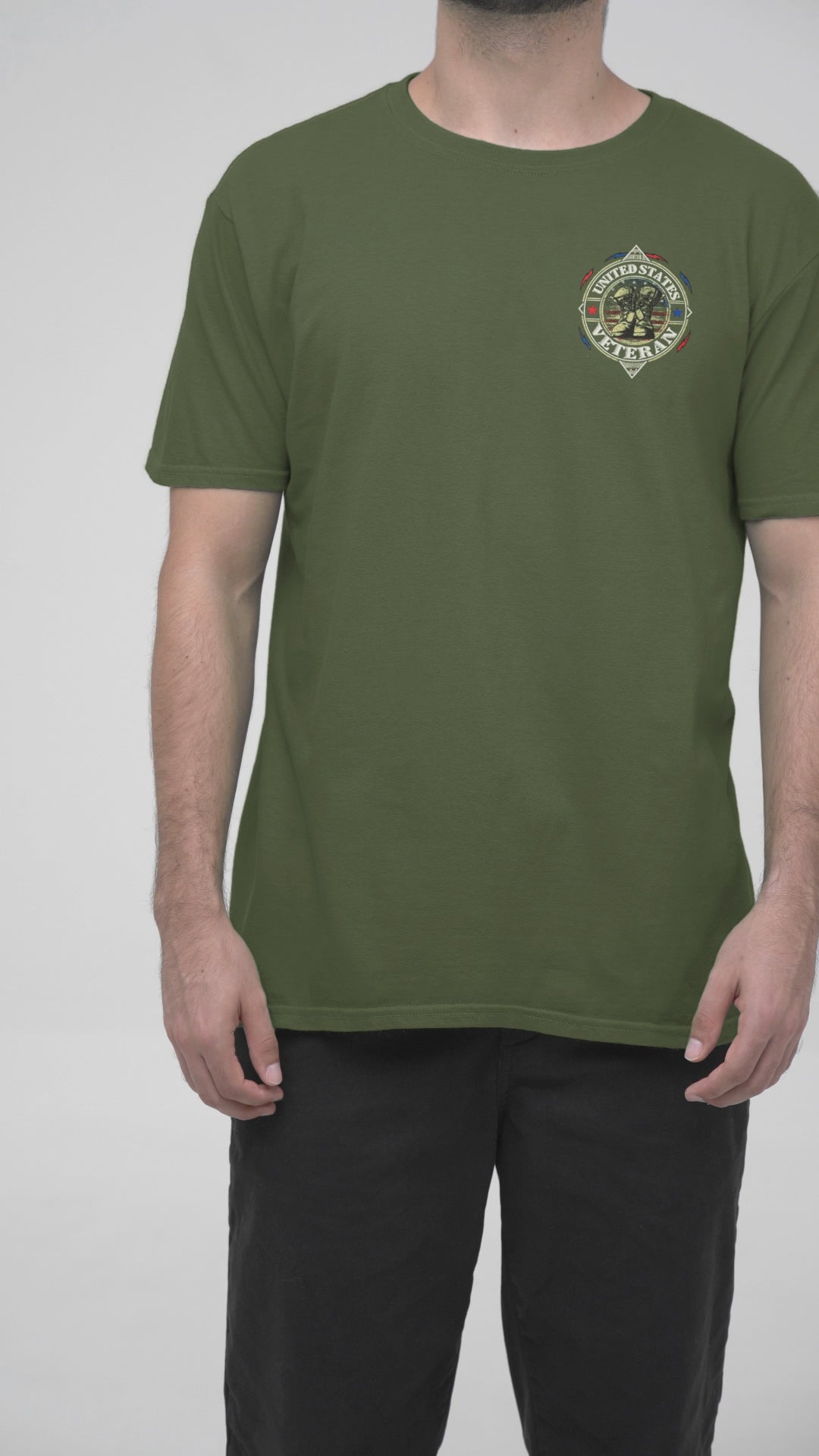 Army Core Longsleeve T-Shirt (OD Green)