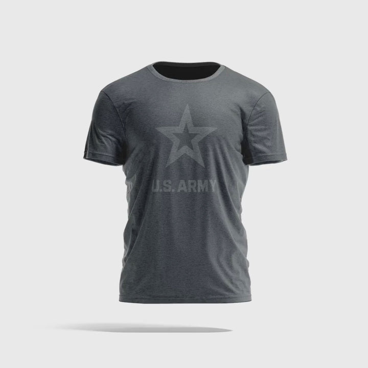 Army Reflective Logo T-Shirt (Charcoal)