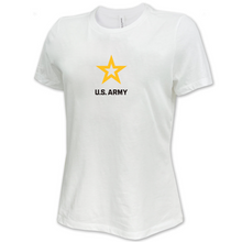 Load image into Gallery viewer, Army Star Ladies Star Logo T-Shirt