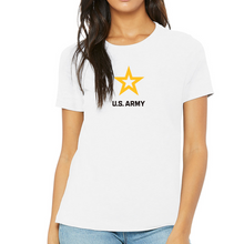 Load image into Gallery viewer, Army Star Ladies Star Logo T-Shirt