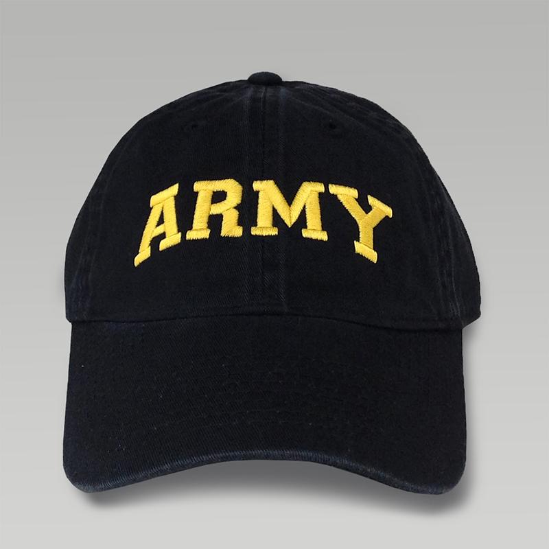 WOMENS ARMY HAT (BLACK) 2