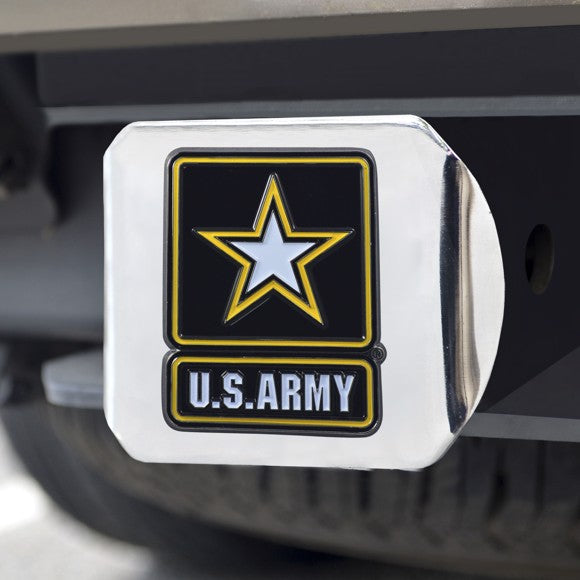 U.S. Army Hitch Cover (Chrome/Yellow)