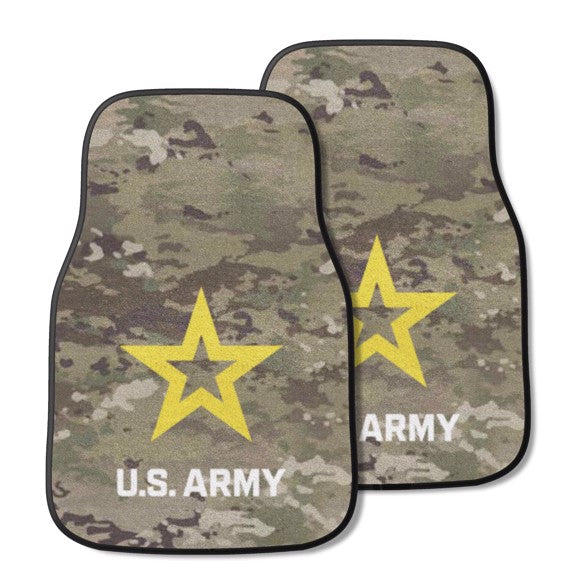U.S. Army 2-pc Carpet Camo Car Mat Set