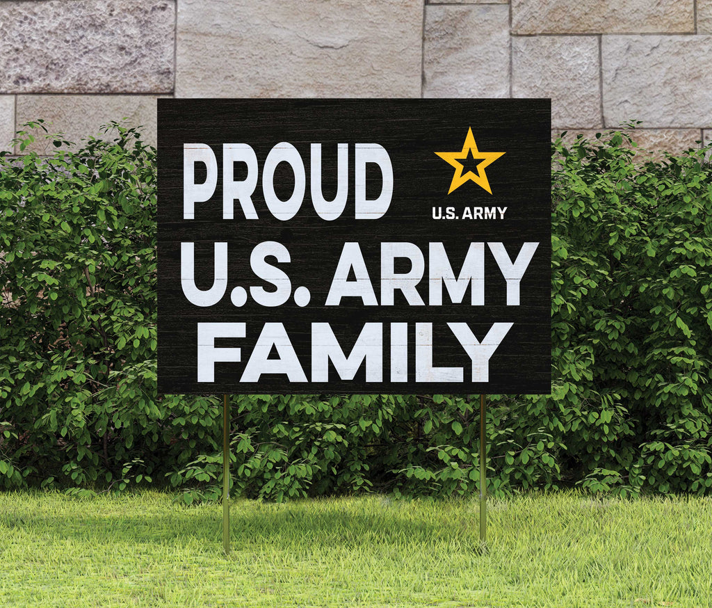 Proud Army Family Lawn Sign (18x24)