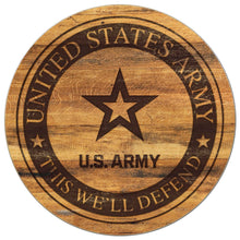 Load image into Gallery viewer, United States Army Logo Sign (12x12)