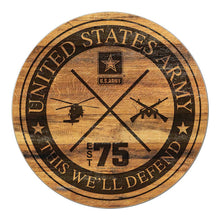 Load image into Gallery viewer, United States Army Defend Sign (12x12)