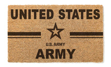Load image into Gallery viewer, Army Star Stripe Doormat