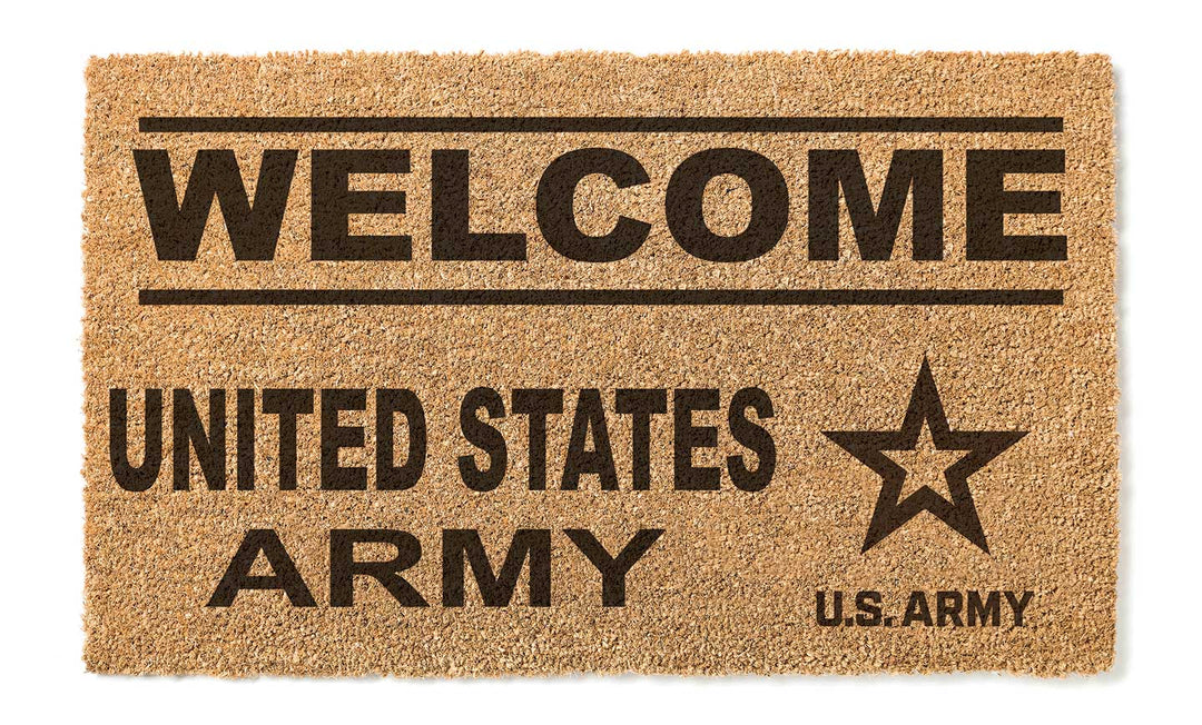 Army Star Welcome Doormat*
