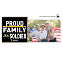 Load image into Gallery viewer, Army Floating Picture Frame Military Proud Family