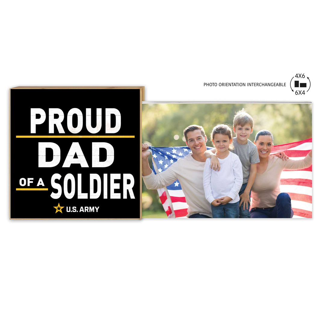 Army Floating Picture Frame Military Proud Dad*
