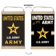 Load image into Gallery viewer, Army Faux Rusted Reversible Banner