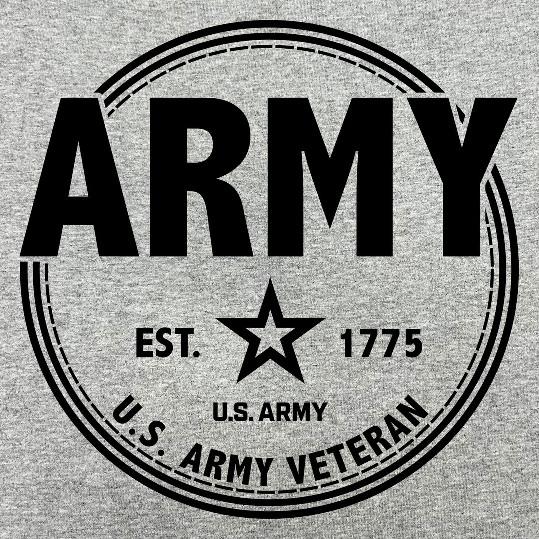 Army Veteran Left Chest T-Shirt