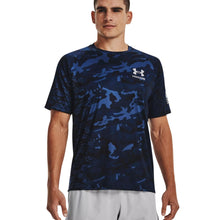 Load image into Gallery viewer, Under Armour Freedom Tech SS Camo T-Shirt (Navy)