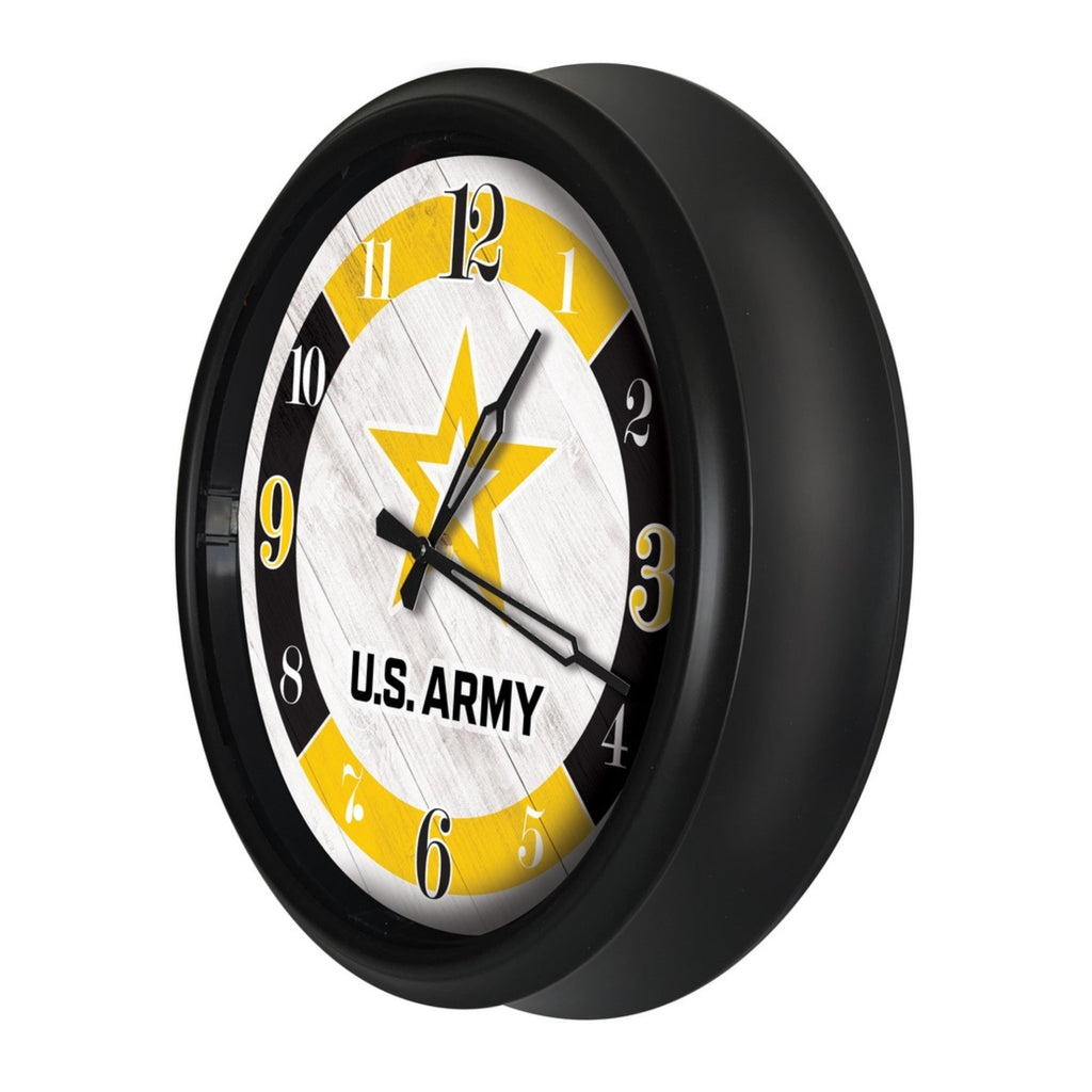 United States Army Indoor/Outdoor LED Wall Clock