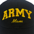 Army Mom Relaxed Twill Hat (Black/Gold)