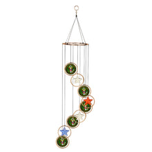 Load image into Gallery viewer, Army Seal Patriot Spiral Wind Chimes (32inches)