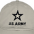 Army Star Stacked Logo Hat (Stone)