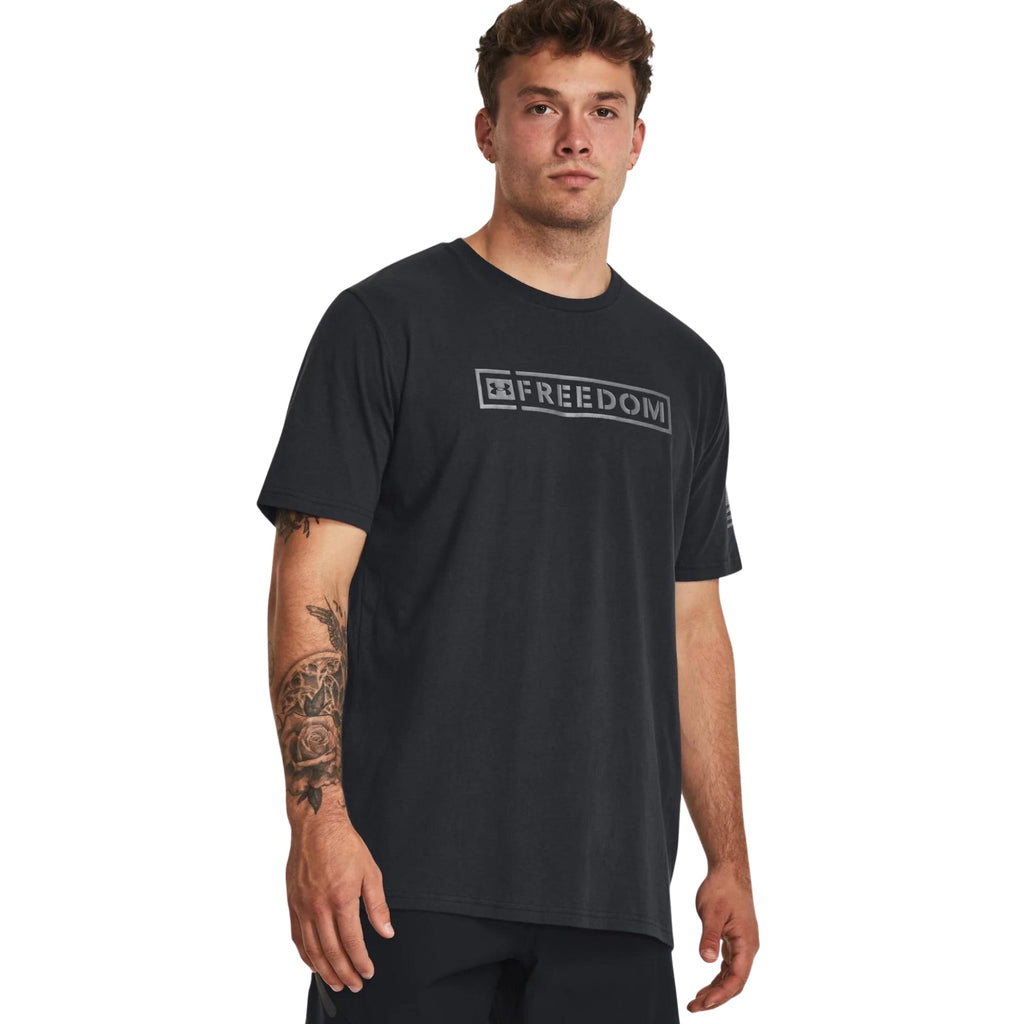 Under Armour Freedom Tac Spine T-Shirt (Black)