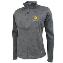 Load image into Gallery viewer, Army Star Ladies Flash Performance Knit Jacket (Dark Ash)