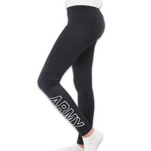 Load image into Gallery viewer, Army Ladies Love &#39;Em Longer Leggings (Charcoal)