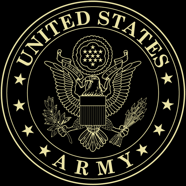 United State Army Photo and Honorable Discharge Certificate Frame (Horizontal)*