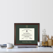 Load image into Gallery viewer, United States Army Gold Embossed Studio Certificate Frame (Horizontal)