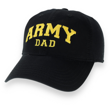 Load image into Gallery viewer, Army Dad Relaxed Twill Hat (Black/Gold)