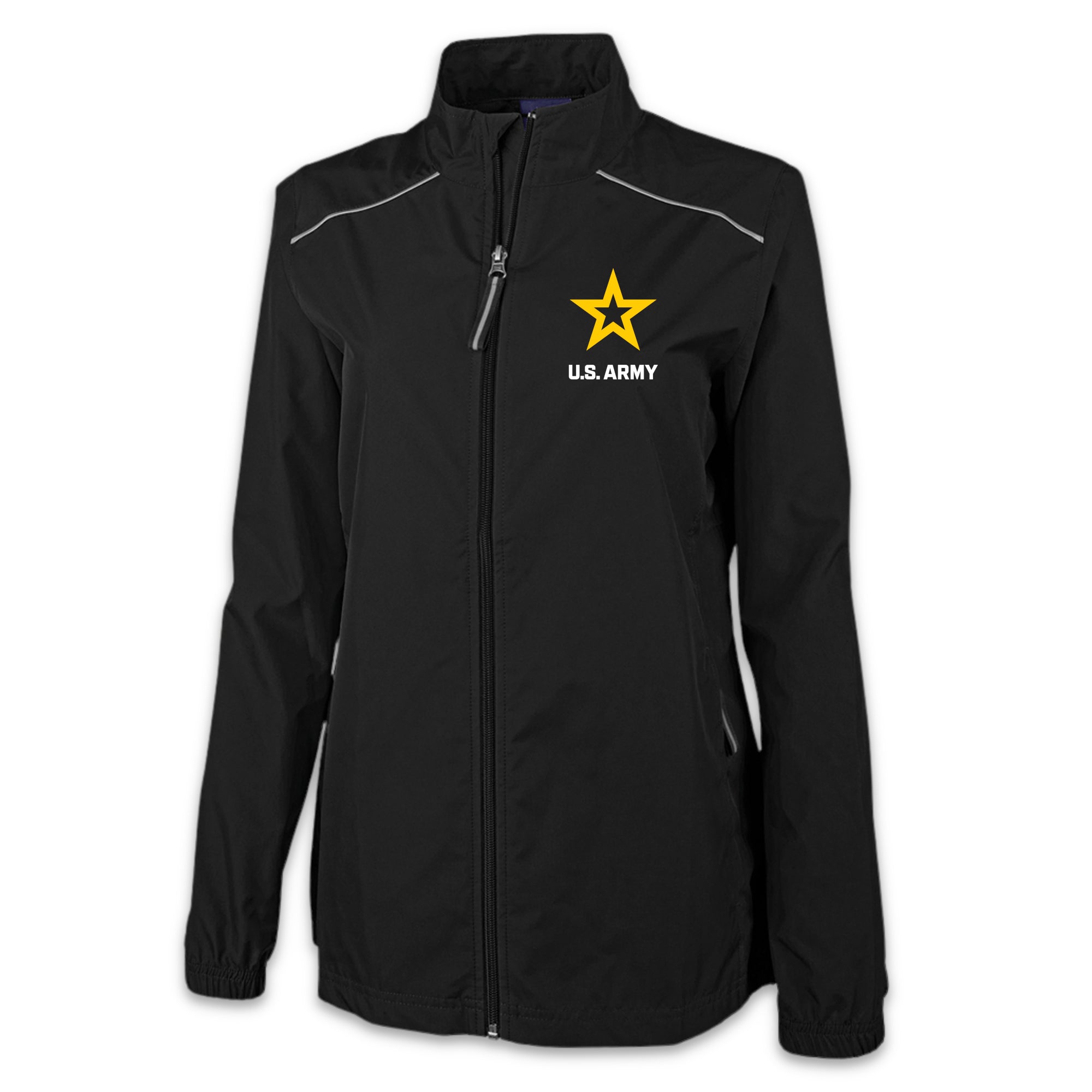 Army Star Ladies Pack-N-Go Full Zip Jacket