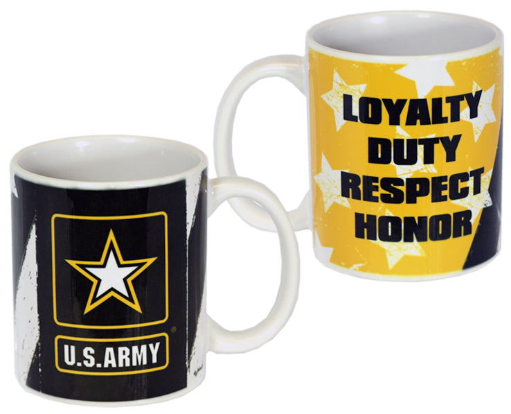 Army Distressed Ceramic Mug