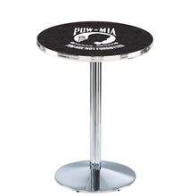 Load image into Gallery viewer, POW/MIA Pub Table with Round Base