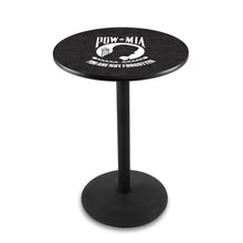 Load image into Gallery viewer, POW/MIA Pub Table with Round Base