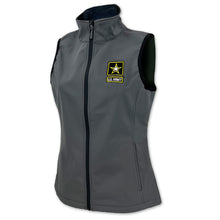 Load image into Gallery viewer, Army Star Ladies Alta Softshell Vest (Charcoal)