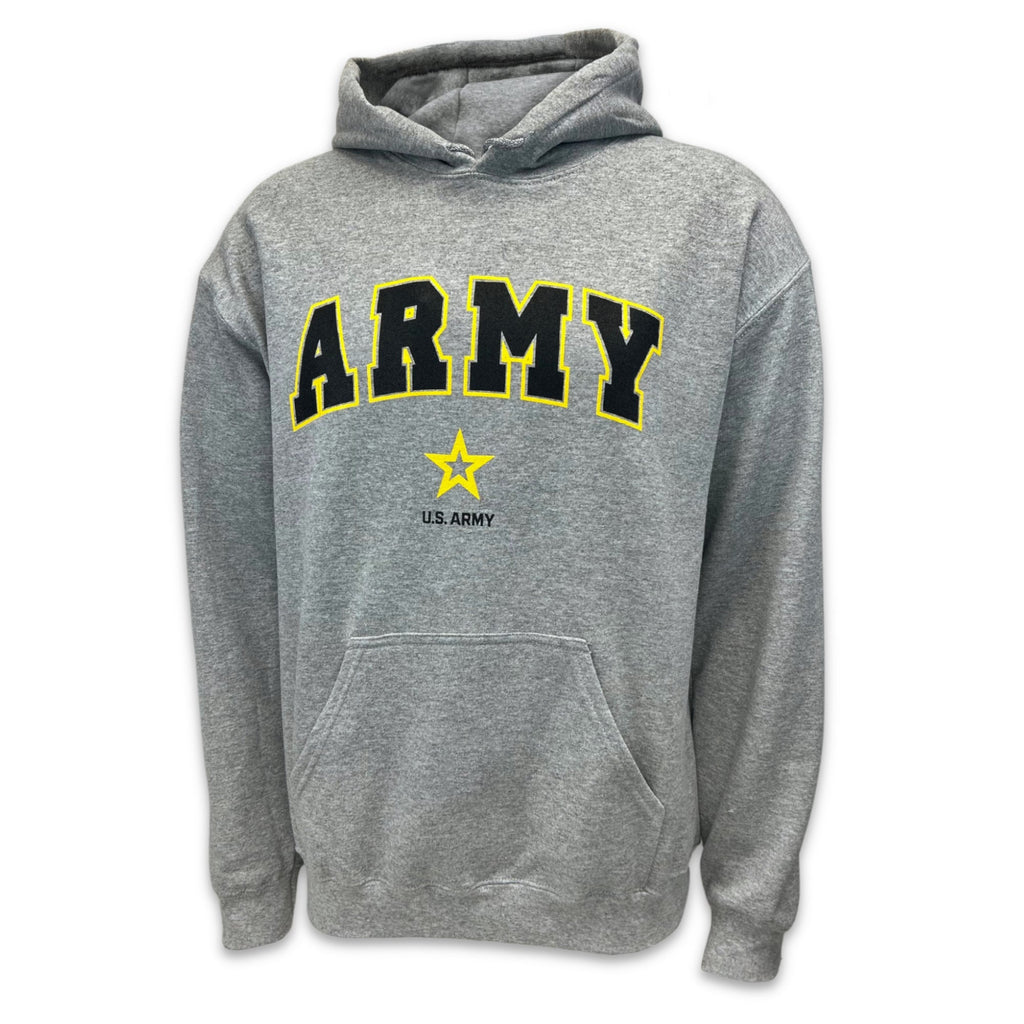 Army Arch Star Hood (Grey)