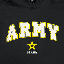 Load image into Gallery viewer, Army Arch Star Hood (Black)