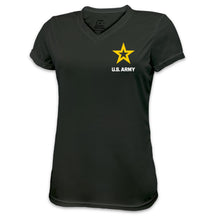 Load image into Gallery viewer, Army Star Ladies Left Chest Performance T-Shirt