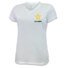 Load image into Gallery viewer, Army Star Ladies Left Chest Performance T-Shirt