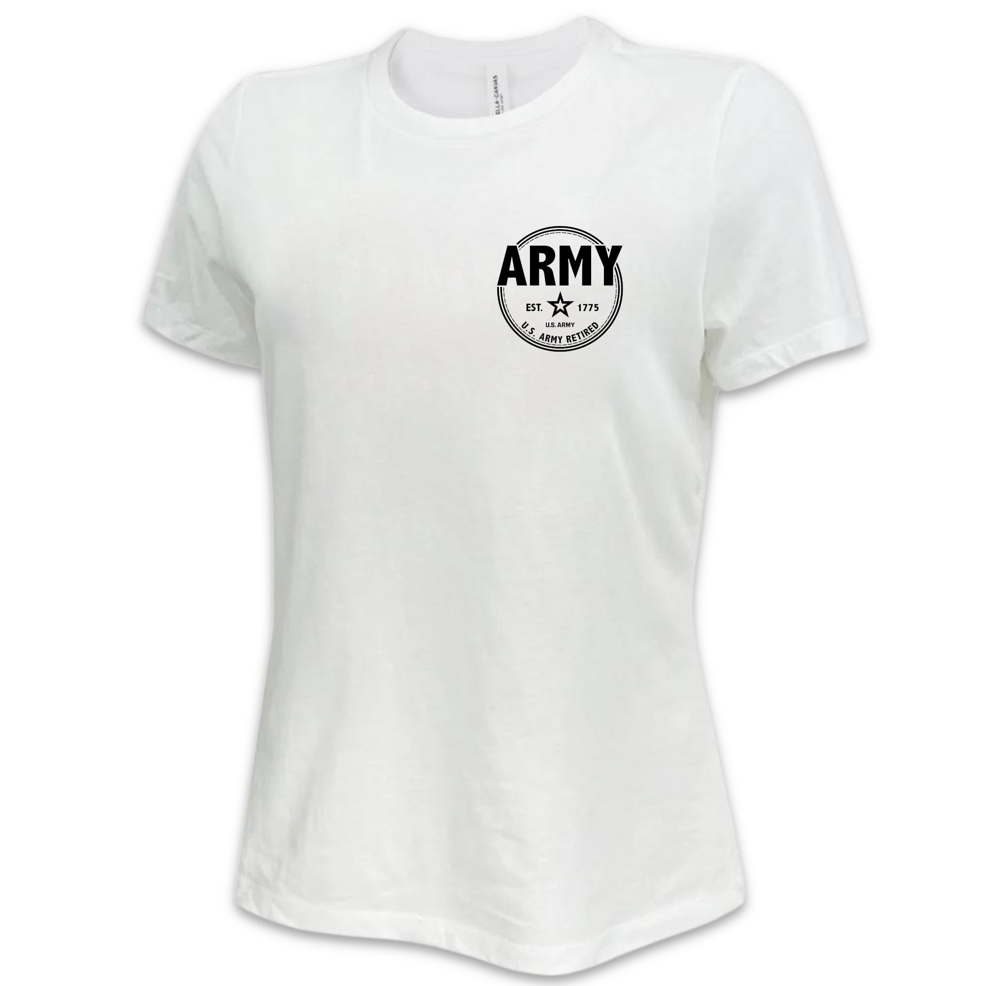 Army Retired Ladies T-Shirt