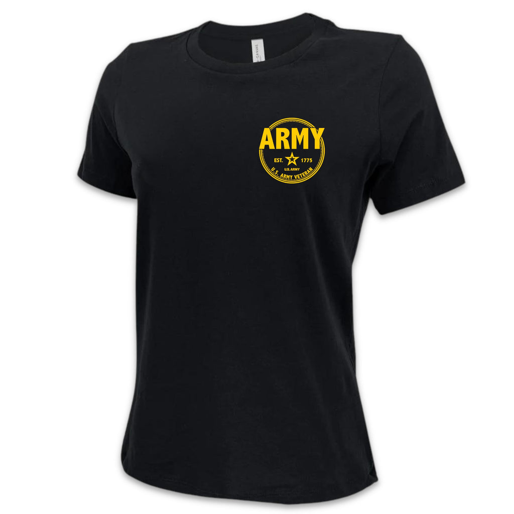 Army Veteran Ladies T-Shirt