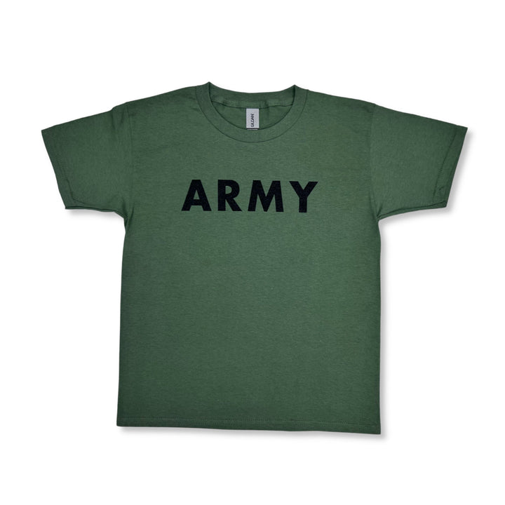 Army Youth Logo Core T-Shirt (OD Green)